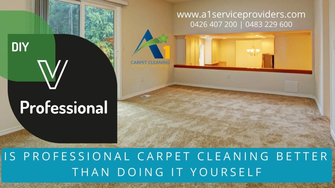 Is Professional Carpet Cleaning Better Than Doing It Yourself