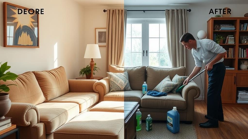 rydalmere upholstery cleaning service selection